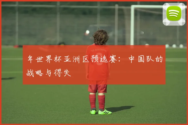 年世界杯亚洲区预选赛：中国队的战略与得失