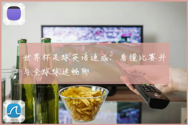 世界杯足球英语速成：看懂比赛并与全球球迷畅聊